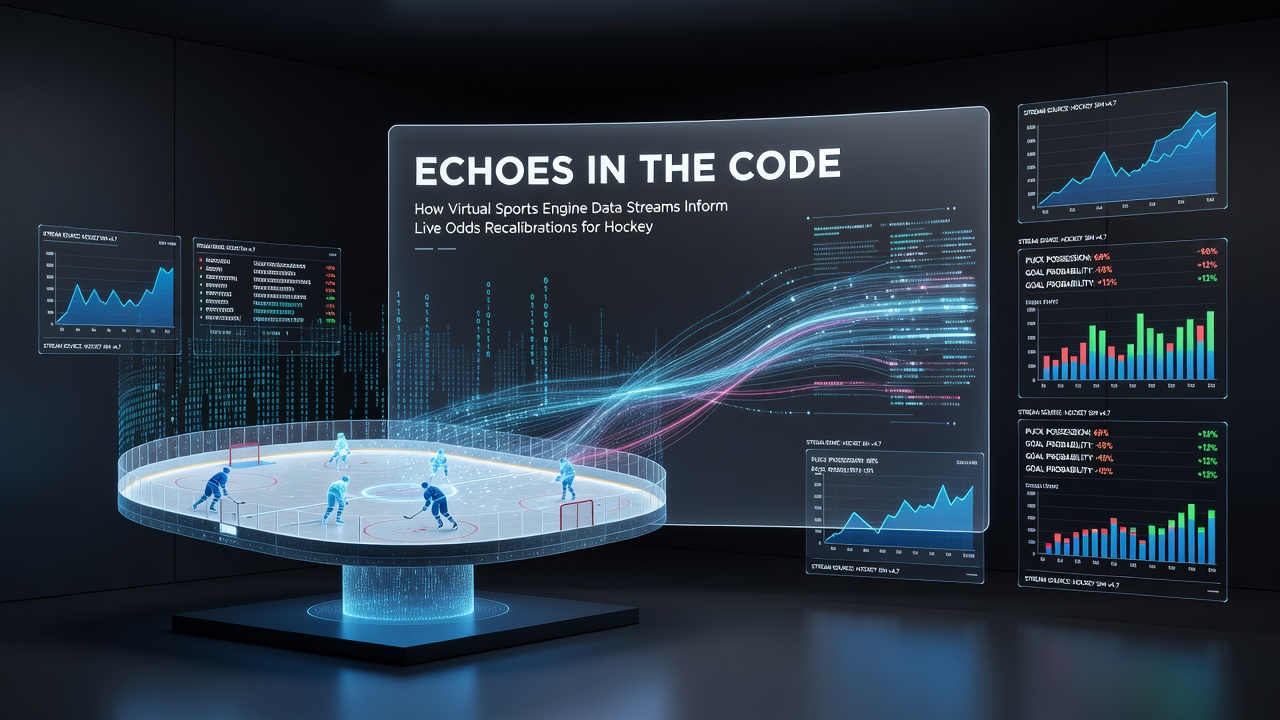Data flow from basketball and hockey simulation engines into algorithmic odds recalibration systems