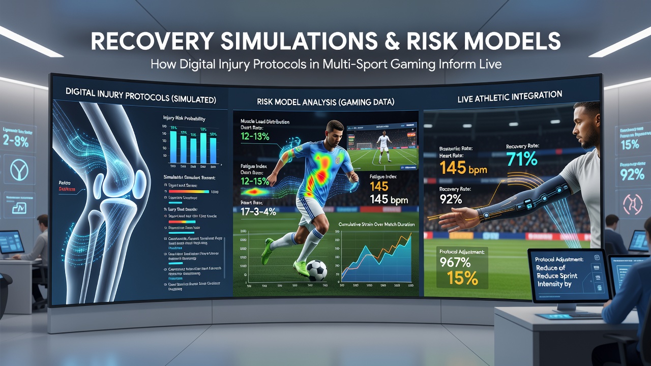Live betting dashboard displaying adjusted odds for player availability influenced by simulation risk models