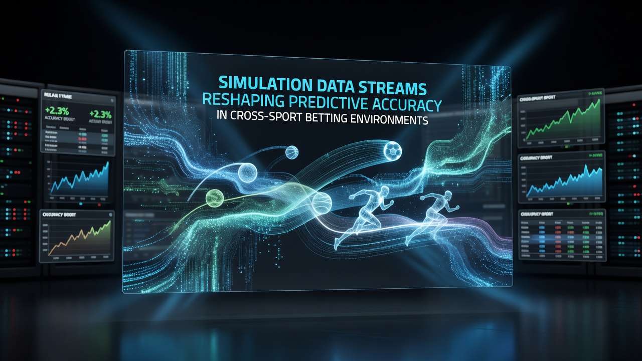 Visualization of data streams flowing from online gaming sessions into cross-sport betting prediction models