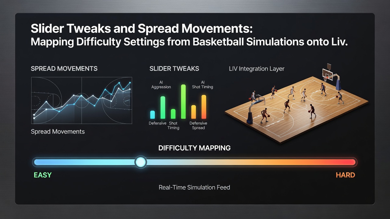 Live NBA betting interface displaying spread movements alongside simulation data overlays
